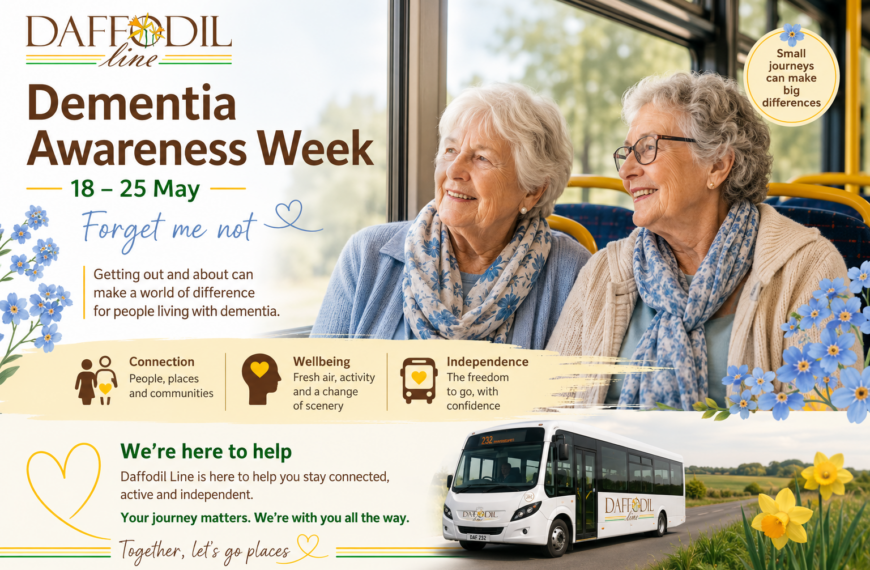 Getting Out and About: The Daffodil Line and Dementia Action Week