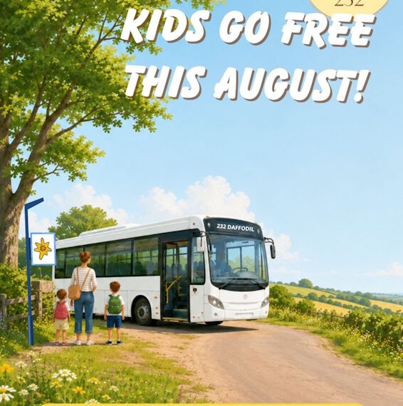 Kids go Free on the Daffodil Line this August – as usual