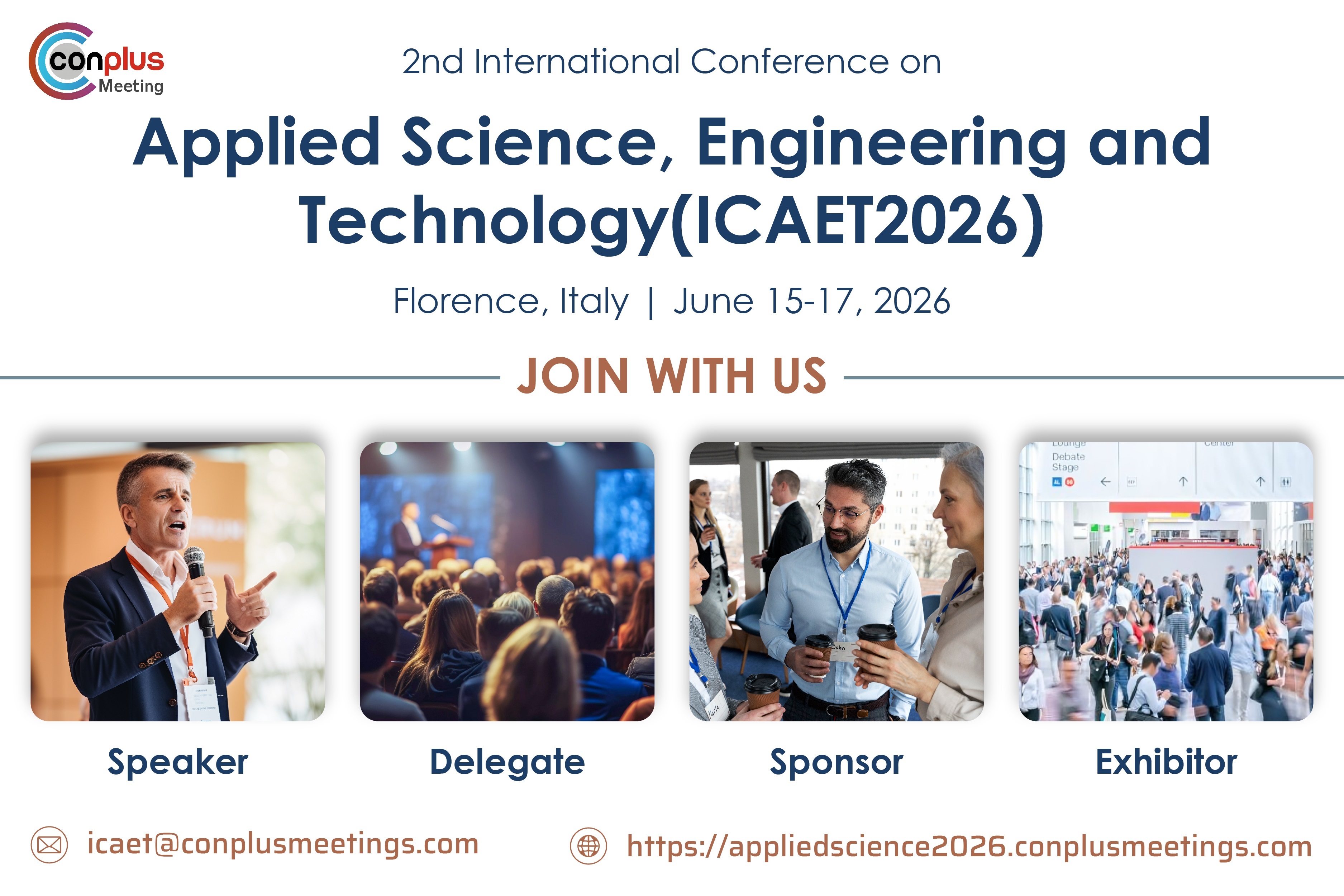 2nd International Conference on Applied Science, Engineering and Technology
